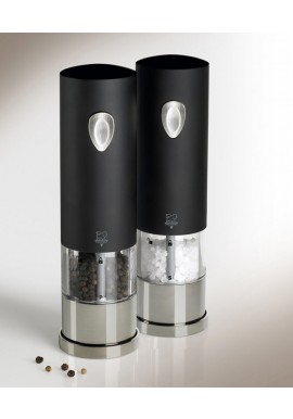 Lenix - 20 cm - elektrische Mühlen für Pfeffer und Salz 